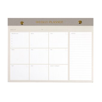 Weekly Planner List Pad 