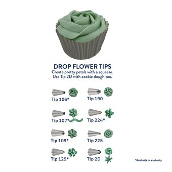 Whisk Drop Flower Tip Set 4 Pack image number 5