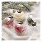 Traditional Filled Glass Bauble 10cm 4 Pack image number 1