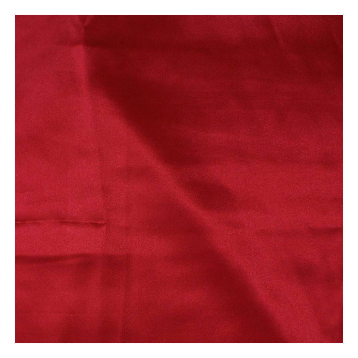 Red Polyester Silky Satin Fabric Pack 152cm x 2m | Hobbycraft