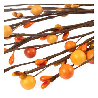 Orange and Yellow Berry Pick 23cm image number 3