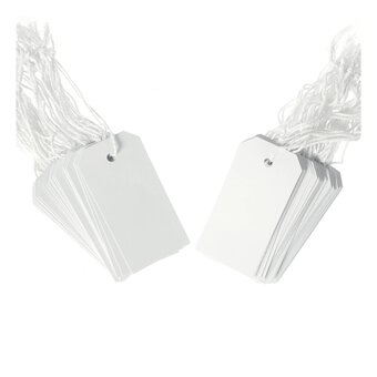 White Luggage Gift Tags 76 Pack