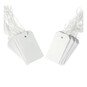 White Luggage Gift Tags 76 Pack image number 2