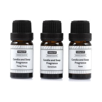 Floral Candle and Soap Fragrance 10ml 3 Pack