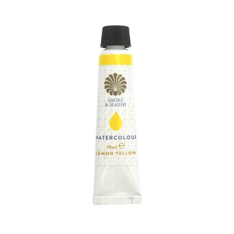 Shore & Marsh Lemon Yellow Watercolour Paint 10ml