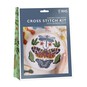 RHS Garden Tiger Moth Cross Stitch Kit 8 Inches image number 1