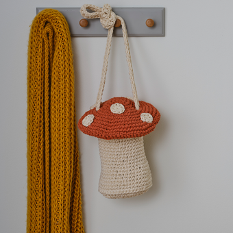 How  to Crochet a Toadstool Bag