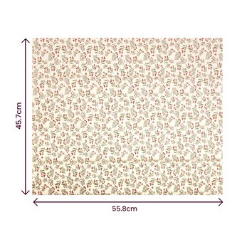 Autumn Sprig Single Cotton Fat Quarter image number 4