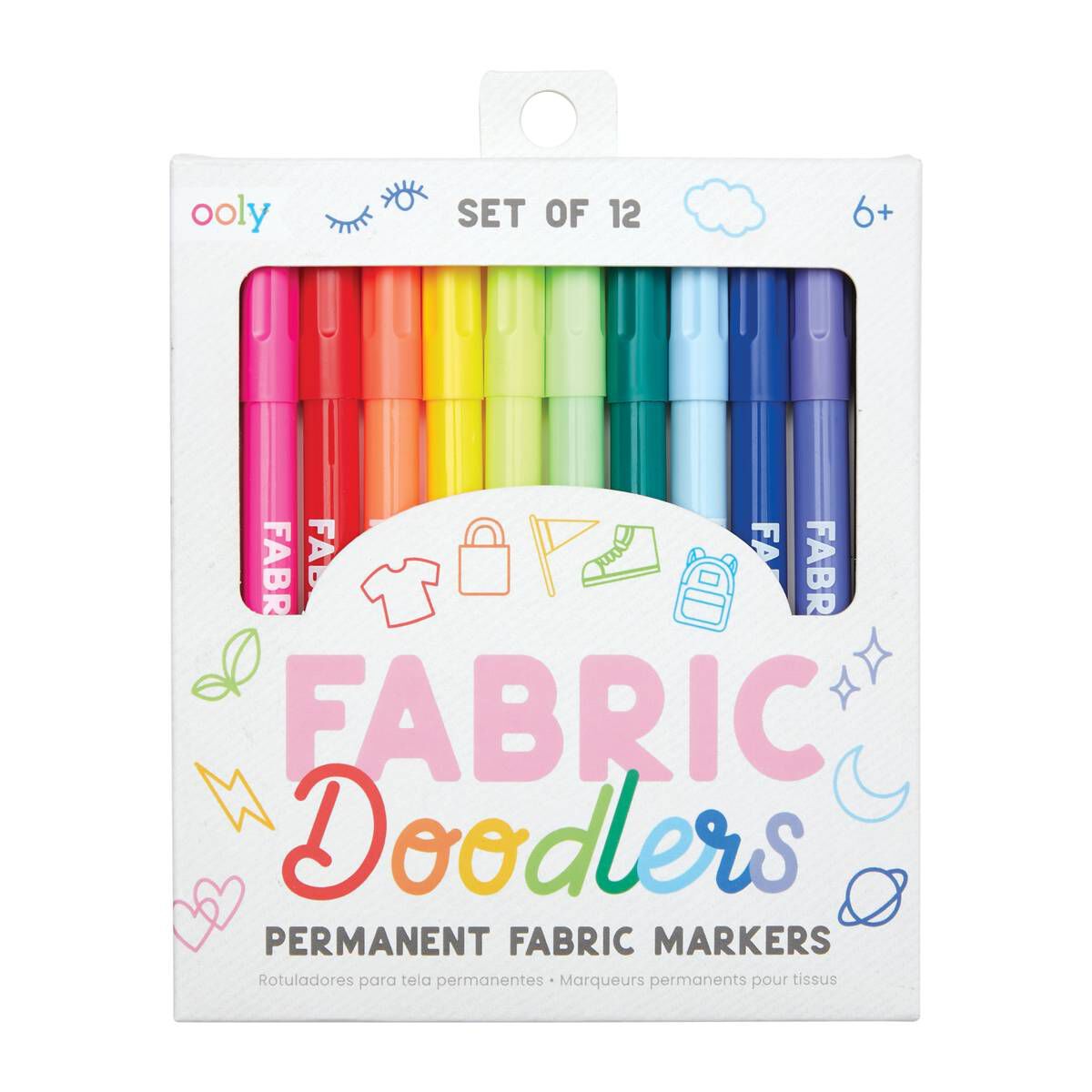 Permanent markers for deals fabric