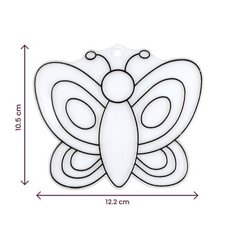 Butterfly Plastic Suncatcher 12cm