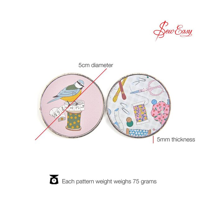 Set of 4 Bird Fabric Weights | Sew Easy #ER90741