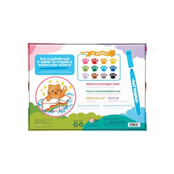 Cat Parade Twist-Up Watercolour Gel Crayons 12 Pack  image number 7