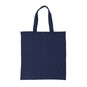 Navy Blue Cotton Shopping Bag 40cm x 38cm image number 2