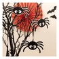 Black and White Felt Spider Decorations 6 Pack image number 4