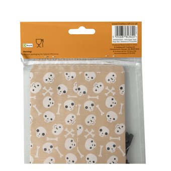 Skeleton Treat Bags 6 Pack  image number 6