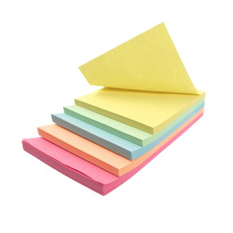 Assorted Sticky Notes Selection 250 Pack