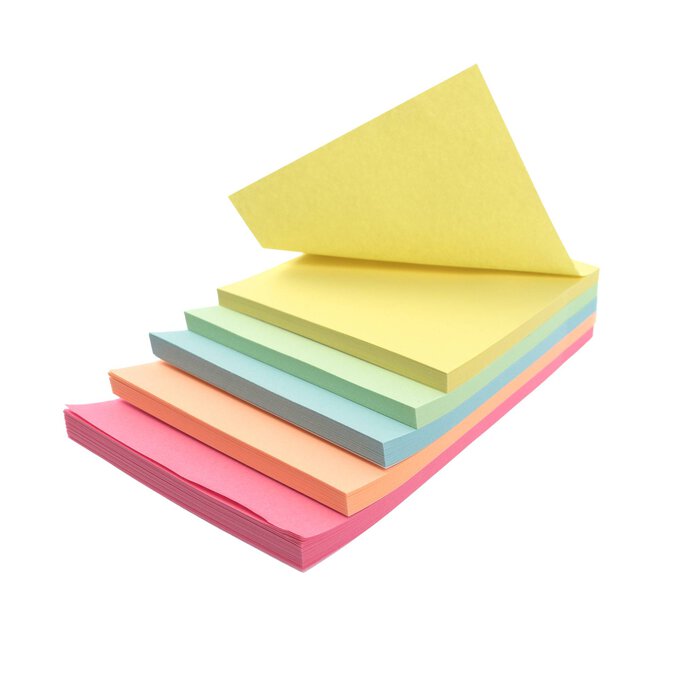 Assorted Sticky Notes Selection 250 Pack image number 1