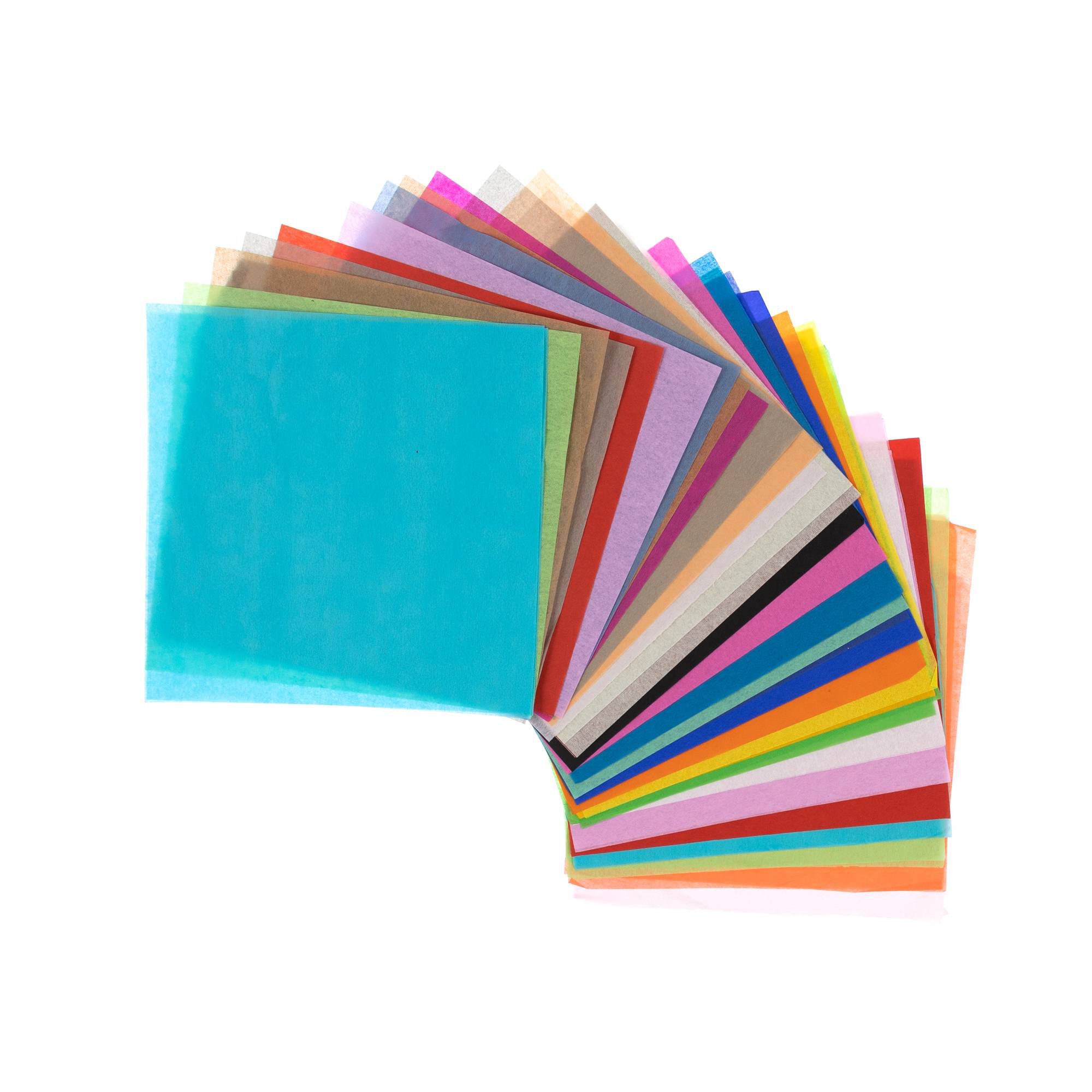 Assorted Tissue Paper Squares 100 Pack | Hobbycraft