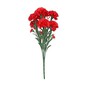 Red Carnation Bush 38cm image number 1