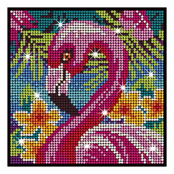 Kitfix Flamingo Diamond Art image number 5