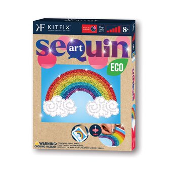 Kitfix Rainbow Sequin Art Kit