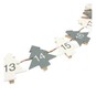 Wooden Tree Advent Calendar Peg Garland 1.25m image number 3