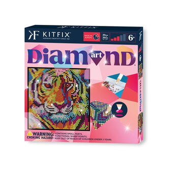 Kitfix Tiger Diamond Art