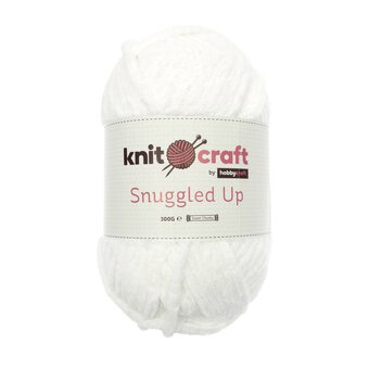 Knitcraft White Snuggled Up Yarn 300g