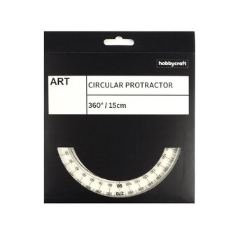 Circular Protractor 15cm image number 4