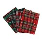 Red Tartan Fat Quarters 4 Pack image number 1