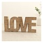 Wooden Love Standing Decoration 21cm x 10cm image number 2