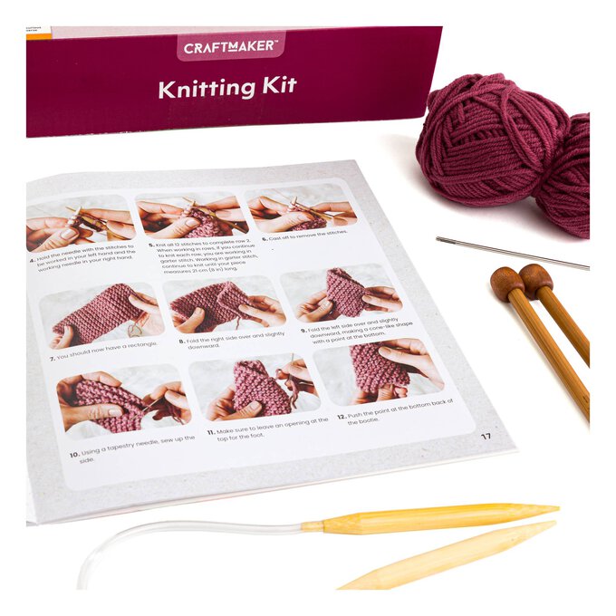 Craft Maker Knitting Kit by Hinkler, Other Format