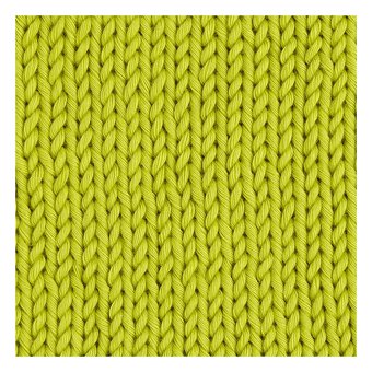 Wool and the Gang Lime Green Shiny Happy Cotton 100g image number 3