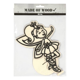 Decorate Your Own Fairy Wooden Shape