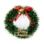 Traditional Christmas Wreath Cupcake Toppers 6 Pack image number 4