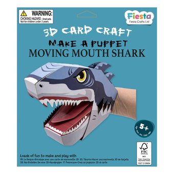 Make a Moving Mouth Shark Puppet Kit