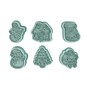 Christmas Cookie Cutter 6 Pack image number 1