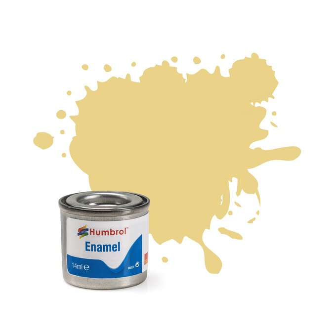 Humbrol Cream Enamel Matt Paint 14ml (103) image number 1