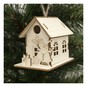 Hanging Wooden House 8cm image number 3