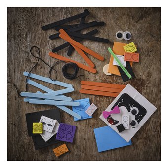 Make Your Own Wooden Halloween Character Kit 3 Pack image number 3