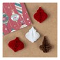Honeycomb Bauble Toppers 4 Pack image number 2