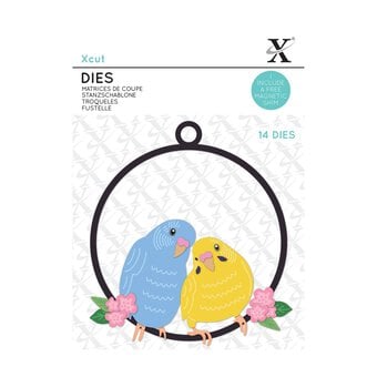 Xcut Budgie Die Set 14 Pieces