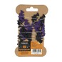 Purple and Black Paper Bat Garland 2m image number 4