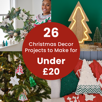 26 Christmas Decor Projects to Make for Under £20