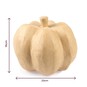 Mache Pumpkin 11.5cm image number 4