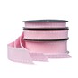 Baby Pink Grosgrain Running Stitch Ribbon 9mm x 5m image number 3