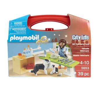 Playmobil City Life Vet Carry Case