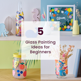 5 Glass Painting Ideas for Beginners