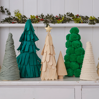 How to Make Christmas Cone Trees