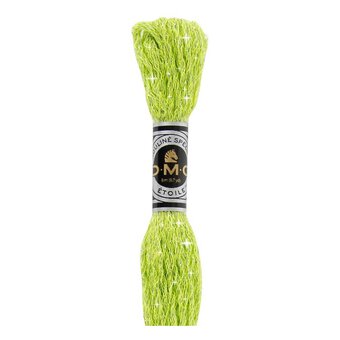 DMC Lime Green Mouline Etoile Cotton Thread 8m (C907)